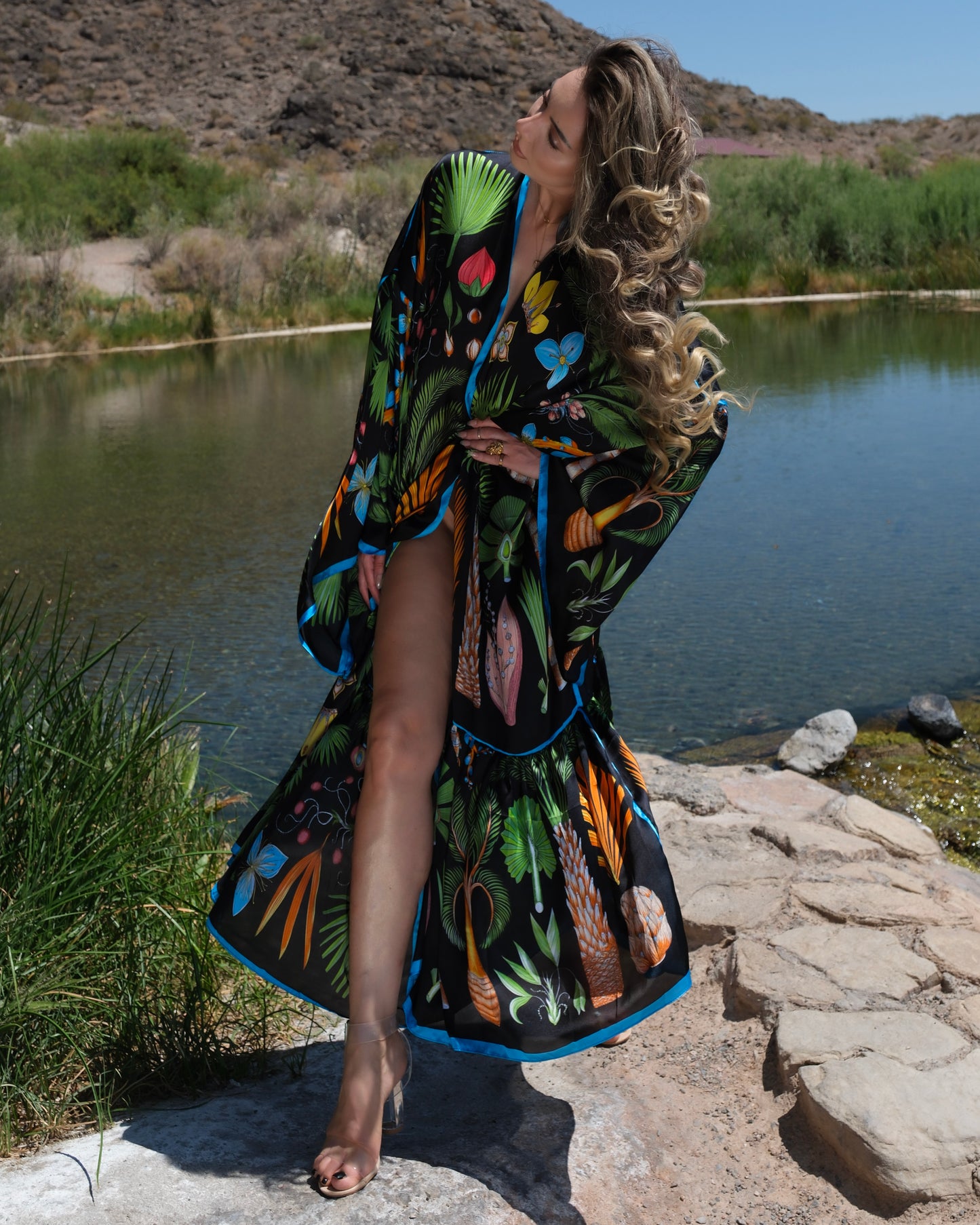 Freya - Bohemian Style Kaftan dress