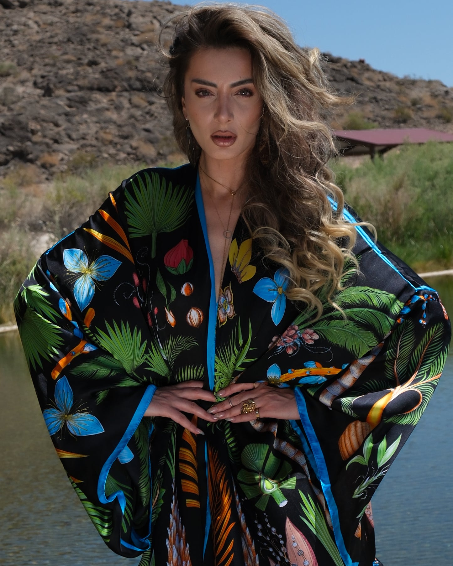 Freya - Bohemian Style Kaftan dress