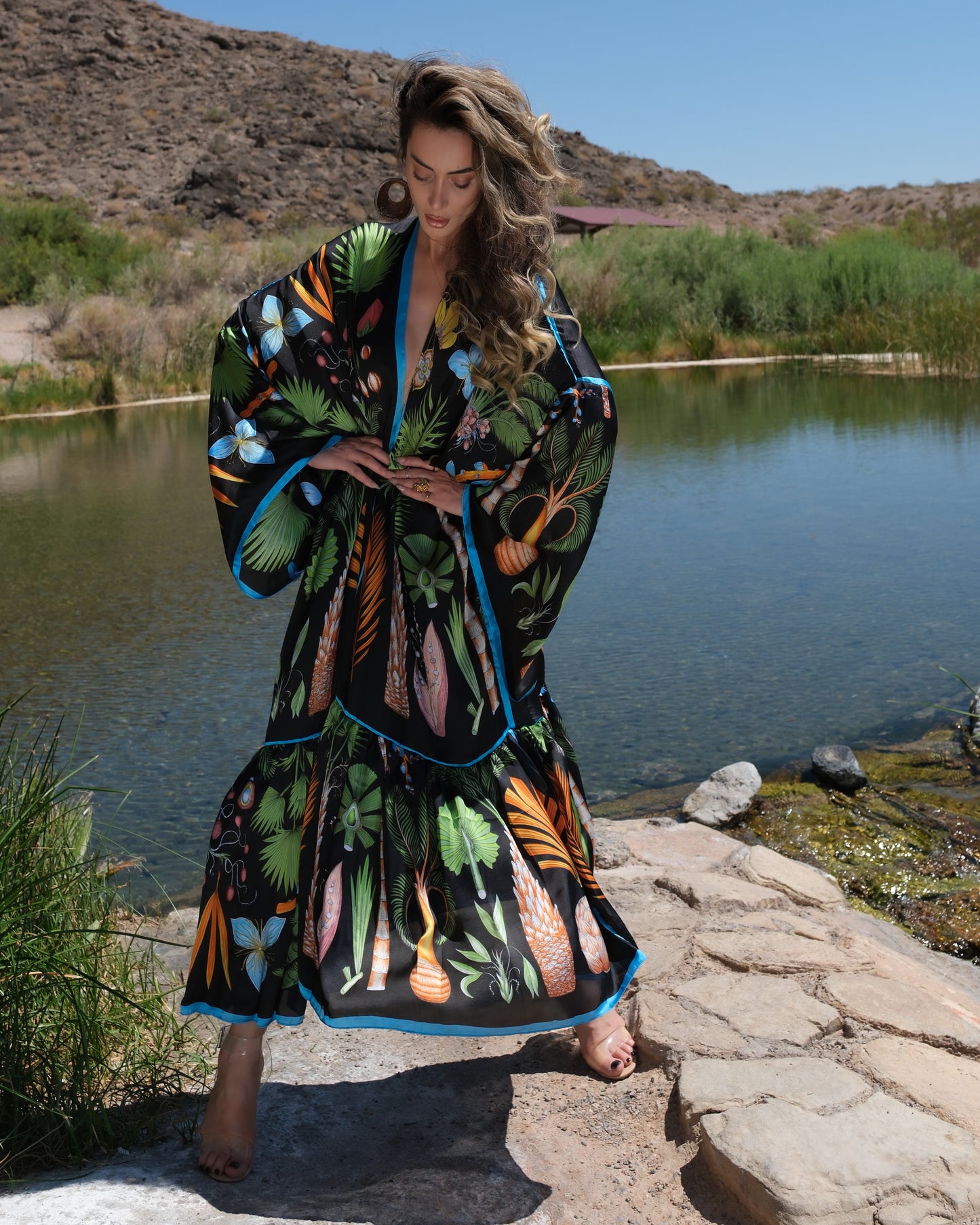 Freya - Bohemian Style Kaftan dress
