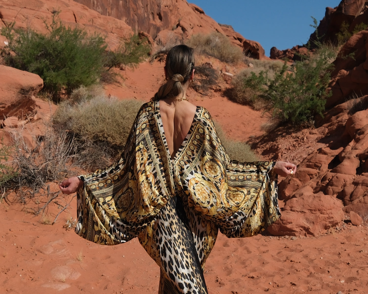 Fortuna - Bohemian Style Kaftan Dress