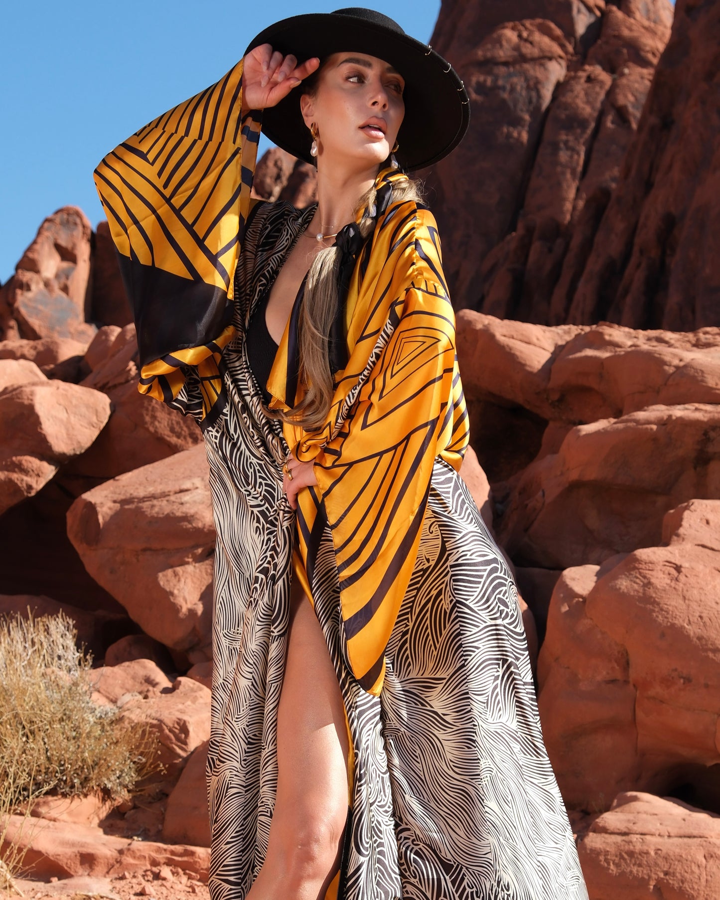Minerva - Bohemian Style long Kaftan