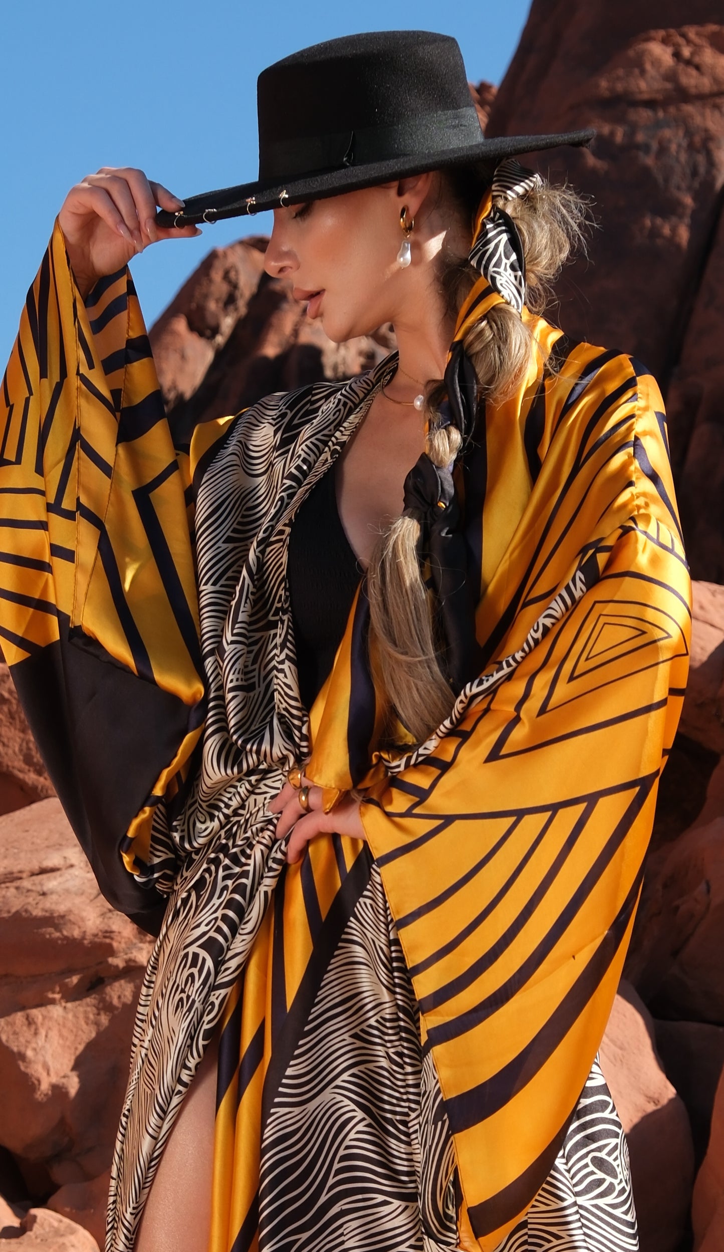 Minerva - Bohemian Style long Kaftan