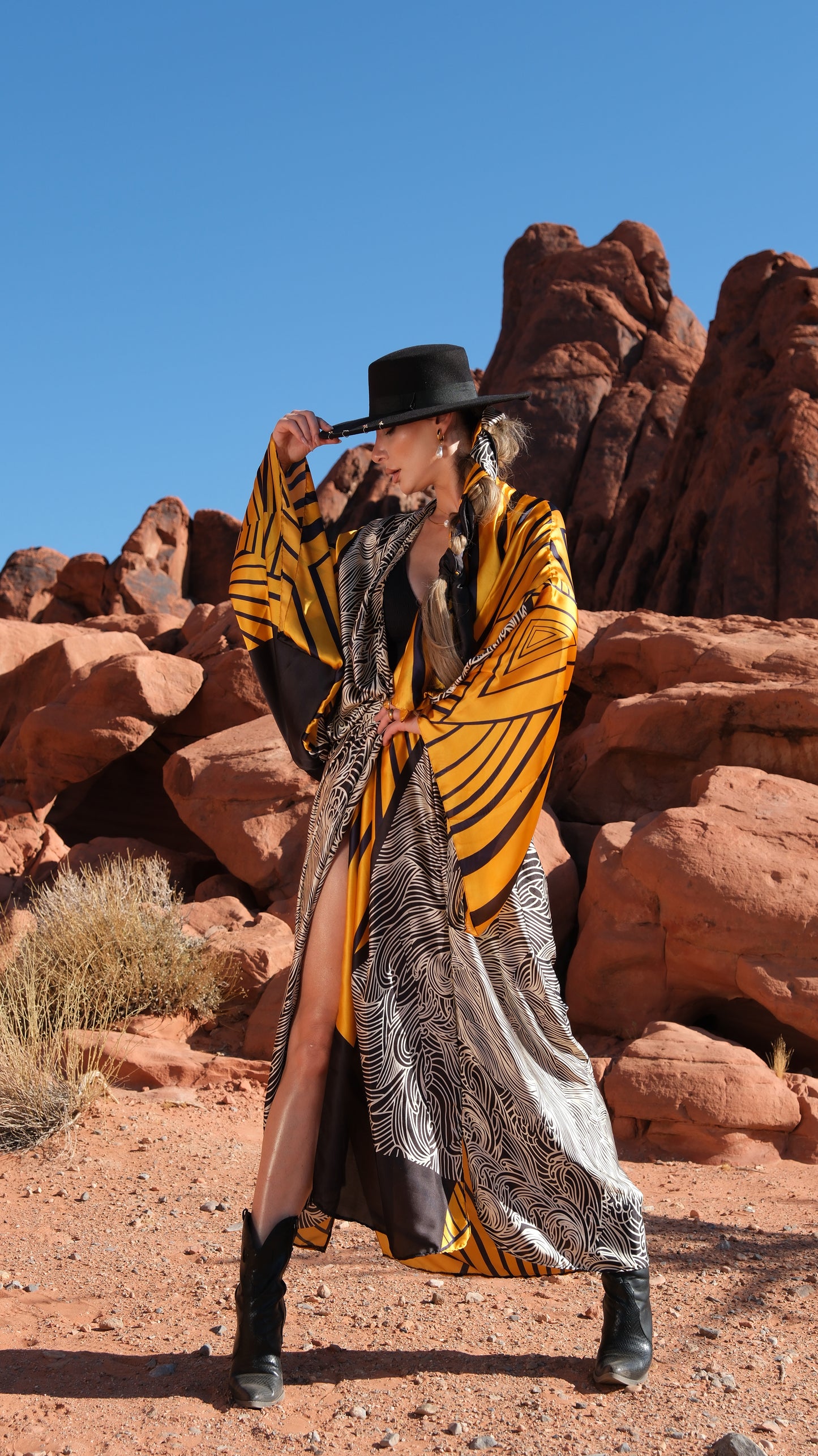 Minerva - Bohemian Style long Kaftan